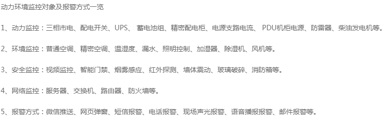 瀘州機房監(jiān)控對象